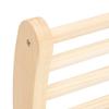 vidaXL Solid Wood Pine S-Shape Sauna Backrest Wooden Ergonomic Sauna Bench Backrest Back Pillow Spa Accessory for Steam Room Bathroom view 3