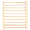 vidaXL Solid Wood Pine S-Shape Sauna Backrest Wooden Ergonomic Sauna Bench Backrest Back Pillow Spa Accessory for Steam Room Bathroom view 4