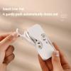2PCS Portable Floss Dispenser with 24+100 Floss Sticks, Floss Portable Case, Upgraded Floss Dispenser, Travel Floss Case, Automatic Floss Organizer for Women Men Teeth Cleaning (B-White) view 3