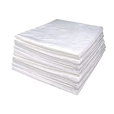 AIBOLO 50 Pack Disposable Sauna Sheeting Blanket Liners Plastic Sheeting Body Wrap, Inside Far Infrared Sauna Blanket Accessories for Beauty Salon Spa Sauna Room Body Therapy Home Use