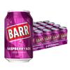 BARR 24 Pack Sparkling Raspberryade, Zero No Sugar Raspberry Flavoured Fizzy Drink, Sparkling Fizzy Pop, 24 x 330ml Cans view 1