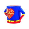 Super Mom Double Handle Mug - For Tea, Coffee, Hot Chocolate, Hot & Cold Drinks | Gift For Someone Special, Funny Message | Suitable For Home, Office, Kitchen & Bedroom | Gift for Christmas view 3