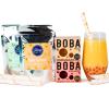 Bubble Tea Powder Kit With 6 Servings | Powder + Boba Set | The TeaShed view 1