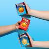 Orange Chocolate Bulk for Christmas - Assortment of Caramel, Dark & Milk Chocolate Orange Balls with Reindeer Decoration for Chocolate Hamper, Kids Stocking Fillers, Birthday Gifts for Women view 3