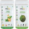 CROW Pack of 2 Tulsi Powder, Moringa Powder (500 GM Each) Combo Pack = 1 KG by B Naturall view 1