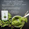 CROW Pack of 2 Tulsi Powder, Moringa Powder (500 GM Each) Combo Pack = 1 KG by B Naturall view 3
