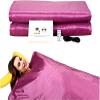 AIBOLO Sauna Blanket, Household Far Infrared Heating Sweat Steaming Damp Blanket,for Lose Weight Detox Home Spa-Pink||Type view 1