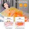 AIBOLO Sauna Blanket, Household Far Infrared Heating Sweat Steaming Damp Blanket,for Lose Weight Detox Home Spa-Pink||Type view 2