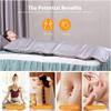AIBOLO Sauna Blanket, Household Far Infrared Heating Sweat Steaming Damp Blanket,for Lose Weight Detox Home Spa-Pink||Type view 4
