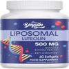 Liposomal Luteolin Capsules 500mg, Maximum Absorption, High Dose Flavonoid, Antioxidant Supplement, Soy-Free, Glute-Free, Non-GMO view 1