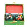 Kisbeibi Baoding Balls, 4.45 cm/1.75 Inch Chinese Baoding Balls with Box, Feng Shui Tai Chi, Dragon and Phoenix Baoding Balls, Health Balls, Finger Training, Meditation, Relaxation view 1