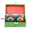 Kisbeibi Baoding Balls, 4.45 cm/1.75 Inch Chinese Baoding Balls with Box, Feng Shui Tai Chi, Dragon and Phoenix Baoding Balls, Health Balls, Finger Training, Meditation, Relaxation view 2