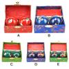 Kisbeibi Baoding Balls, 4.45 cm/1.75 Inch Chinese Baoding Balls with Box, Feng Shui Tai Chi, Dragon and Phoenix Baoding Balls, Health Balls, Finger Training, Meditation, Relaxation view 3