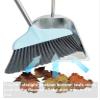 2-Pack Broom and Dustpan/Dustpan with Broom Combo, Stainless Steel Heavy Duty Dustpan 33.5" Long Handle Upright Stand Up Broom and Dustpan Set for Home Kitchen Room Office Lobby Floor Use view 2