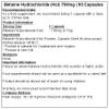 Betaine HCL (Hydrochloride) 750mg - 90 Capsules - Vegan view 2