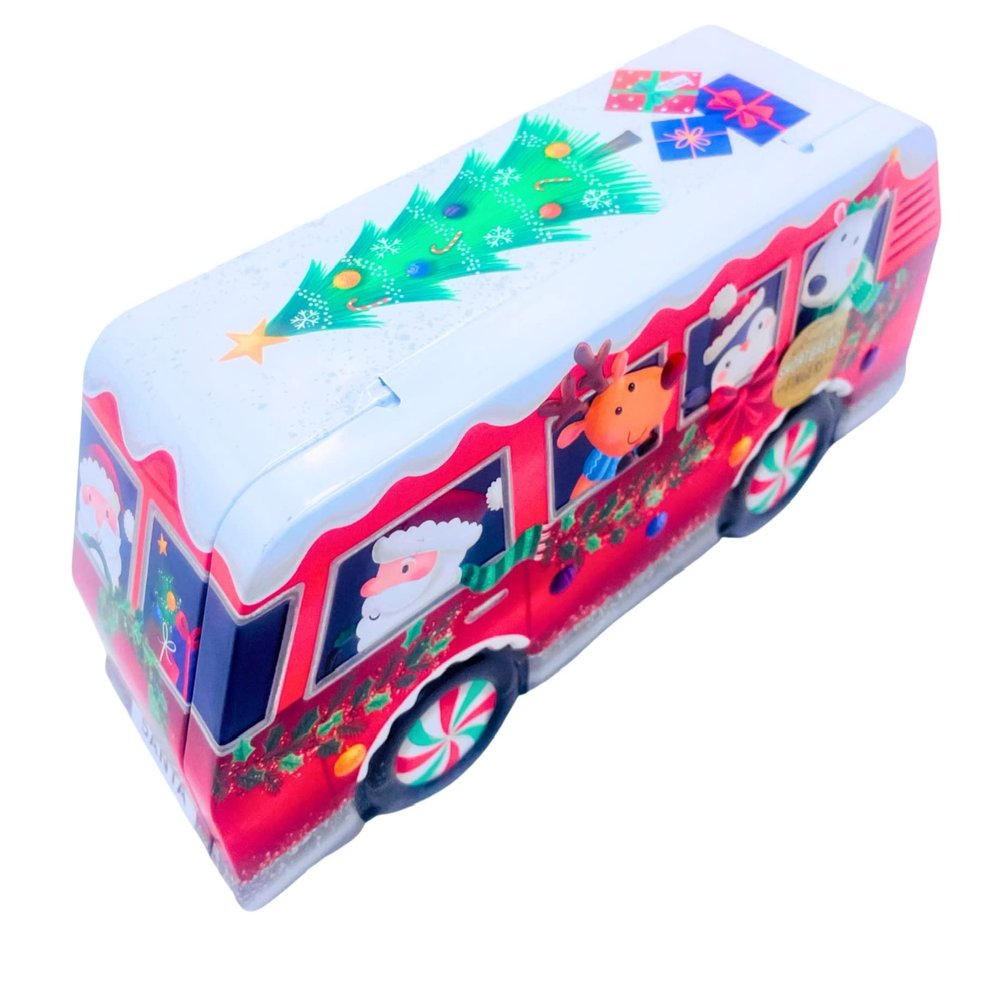 Christmas Shortbread Biscuits Gift Set | Camper Van Shortbread Biscuits Tin | Shortbread Biscuits Gift Christmas Biscuits Shortbread Tin | Tea And Coffee Biscuits Short Bread Gifts