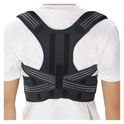Posture Corrector Brace Shoulder Back Support Belt Braces Supports Belt Shoulder Posture Men Women (Size : Medium)