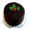 Christmas Rum Caribbean Black & Fruit Cake 8" view 1