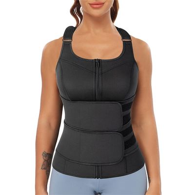 Women Adjustable Posture Corrector Back Support Strap Shoulder Lumbar Waist Spine Relief Orthopedic Belt (Color : Black, Size : XXXL code)