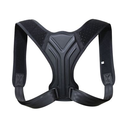 Posture Corrector Back Brace Adjustable Posture Brace for Upper Back Shoulder Relief Posture Trainer Spine Posture Support (Color : Black, Size : X-Small)