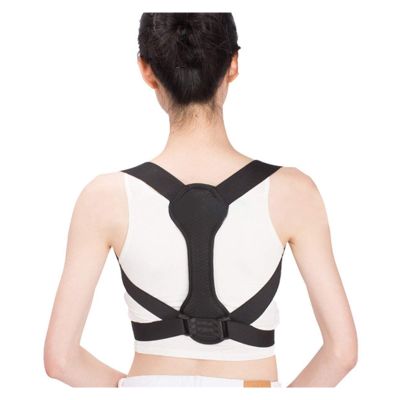 Adjustable Back Posture Corrector Brace Support Belt Clavicle Spine Back Shoulder Lumbar Support Belt Corset Posture Correction (Color : Small)