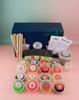 BOBA BAR Premium DIY Mixed Bubble Tea kit (Serves 8 x 500 Ml Drinks) - Includes a Variety of Mix Tea Flavors, Popping Boba and Jelly Toppings | Gluten-Free | Contains Tapioca Pearls and Tea Bags view 3