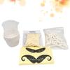 FRCOLOR 2pcs Nose Hair Wax Set Solid Wax Beans Paper Cups and Measuring Cups for Professional Nose Hair Removal view 3