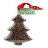 ButtonChocs Christmas Chocolate Tree - Have a Tree-Mendous Christmas. Belgian Milk Chocolate Gift for Christmas. view 1