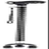 FLBT TelescopicNonSlipCrutchesCrutch,WalkingStickForTheElderly,AluminumTube,WalkingAid,LEDLightSpiralWandTurn3Feet12FilesAdjustable68-95cm2ColorsforArthritis,Elderly,Seniors& needed view 1