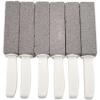 Zunedhys Bowl Pumice Cleaning Stone with Handle for Cleaning Hard Water Ring Remover 6 Pack view 1