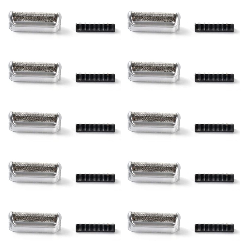 10X Replacement Foil and Cutter Fits 5S P40 P50 P60 P70 P80 P90 M30 M60 M90 550 555 570 575
