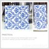 BESTonZON 80sheets Blue and White Porcelain Party Napkins Decorative Wedding Holiday Tableware Absorbent Craftsmanship for Events and Celebrations view 4