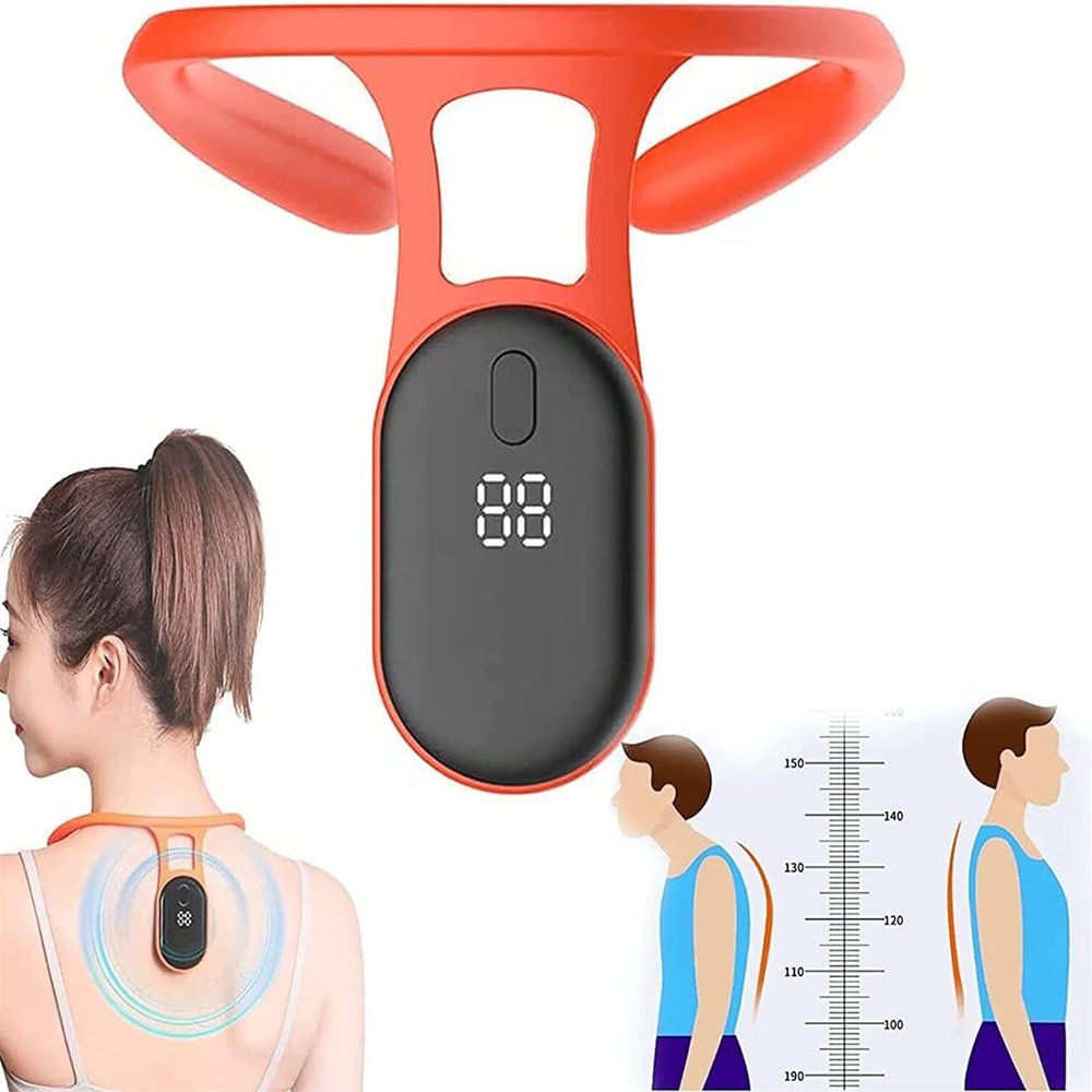 2023 New Mericle Ultrasonic Portable Lymphatic Soothing Body Shaping Neck Instrument,Suitable for Men Women (Orange)