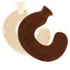1L Portable Neck Washable Warm Protective Hot Water Bag Cover Hand Feet U Shaped Removable Explosion Proof Hot Water Bag-16 view 1