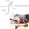 Dental Implant Guide Set,Angle Ruler Implant Tools Dental Implant Locating Guide Plate Dental Implant Locating Guide Plate,Suitable for Dental Tools view 3