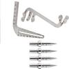 Dental Implant Guide Set,Angle Ruler Implant Tools Dental Implant Locating Guide Plate Dental Implant Locating Guide Plate,Suitable for Dental Tools view 4