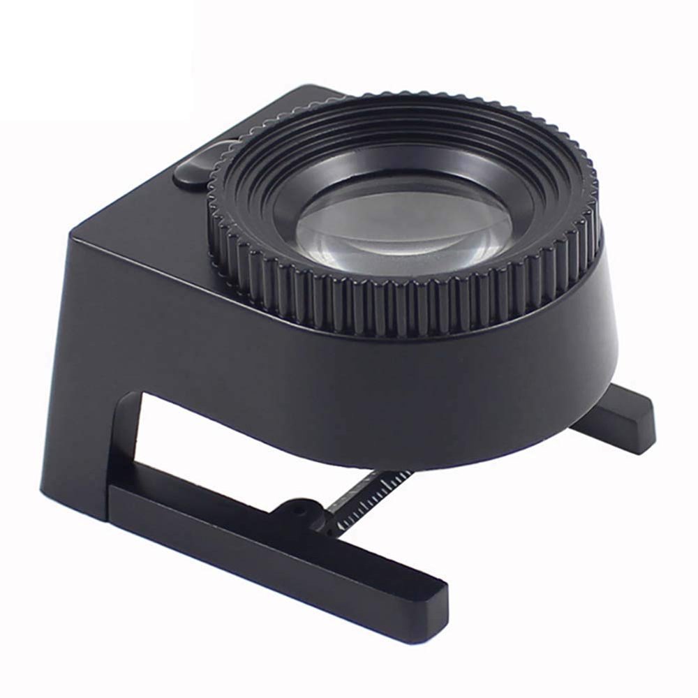 15X Jewelry Magnifier with Scale and 3 LED Lights,Real Glass Optical Lens,Zinc Alloy Magnifying Glasses for Reading Repair,Arts & Crafts Or Reading Aid