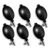 Batto 6 Pieces Blood Pressure Bulb Replacement Bulb Pump Adjustable Hand Squeeze Pump Sphygmomanometer Bulb view 1