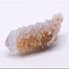 HQRP 43mm 47.5ct Clear Orange Citrine Cactus Skeletal Quartz Point Cluster Natural Sparkling Gemstone Crystal Mineral Rough Druzy Specimen - Africa view 1