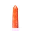 1pc Natural Crystal Stone Quartz Tower Orange Wand Ornament Home Decor Stone,Sunstone,50-60mm view 1