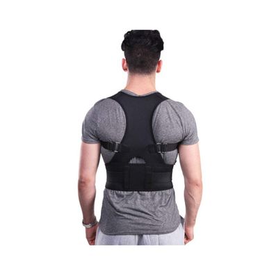 Posture corrector Y-Shaped Cross Lead Pull and Fit Comfortable and Breathable Unisex Black (Various Sizes) (Size : M)