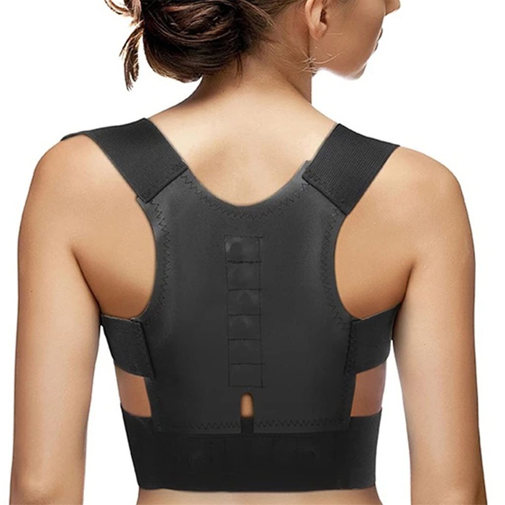 Posture Corrector Men's and Women's Orthopedic Corset Back Waist Support with Shoulder Brace Corset