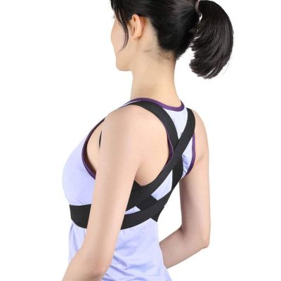 1Pcs Posture Corrector Clinically Proven to Improve Bad Posture Relieve Upper Neck & Back Pain Premium Posture Brace (Size : Large)