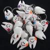 20 pcs Key Ring Tooth Shape Cute Dental Gift view 2