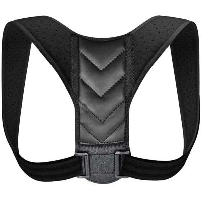 Adjustable Back Shoulder Posture Corrector Belt Clavicle Spine Support Brace Reshape Body Health Fixer Tape Corrector de postura (Color : Type-B, Size : S)