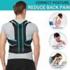 Posture Corrector Back Posture Brace Clavicle Support Stop Slouching and Hunching Adjustable Back Trainer Unisex (Size : XXXX-Large) view 2