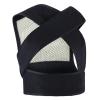 1Pcs Tourmaline Self-Heating Brace Support Belt Shoulder Lumbar Posture Correction Back Spine Back Posture Corrector Pain Relief (Size : X-Large) view 1