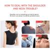 1Pcs Tourmaline Self-Heating Brace Support Belt Shoulder Lumbar Posture Correction Back Spine Back Posture Corrector Pain Relief (Size : X-Large) view 2