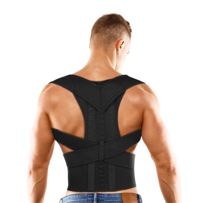 Back Corrector Magnetic Therapy Posture Corrector Brace Shoulder Back Support Belt Braces Supports Belt Shoulder Posture Unisex Health and Relaxation (Color : Type 1, Size : S)