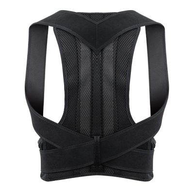 Adjustable Back Posture Corrector Back Support Lumbar Brace Belt Men Spine Posture Correction Health Care Women's Corset (Color : Black, Size : 3XL)